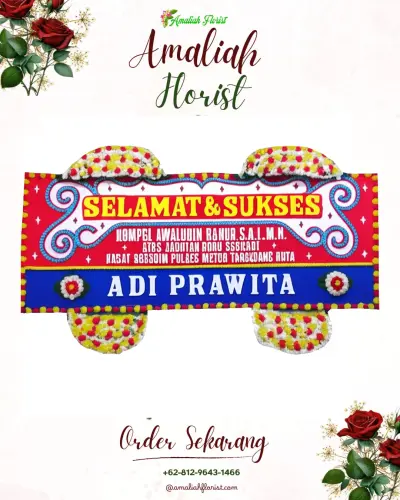 Karangan Bunga Ucapan Selamat di Pendawa
